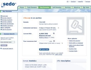 SEO 736 auction