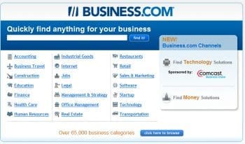 business.com home page