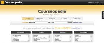courseopedia homepage