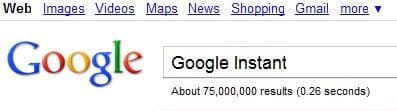google-instant