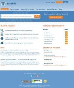 leadrefs homepage