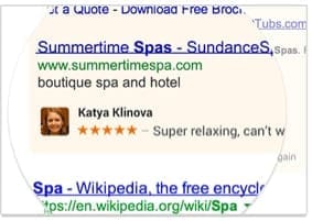 google shared endorsements ad-sample