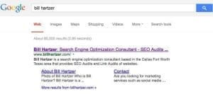 meta description tag in search result