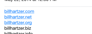 apple iphone gtld domain names