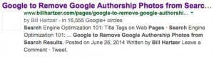 Google to Remove Google Authorship Photos