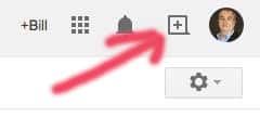 google plus sharing button