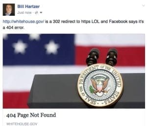 whitehouse.gov facebook