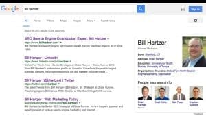 Bill Hartzer knowledge graph