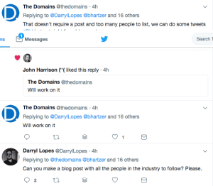 domain name influencers