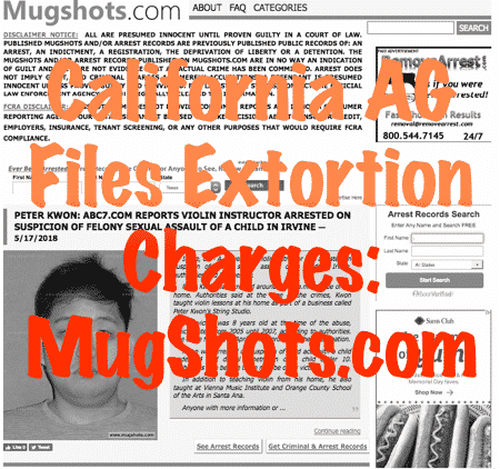 Mugshots.com Home Page