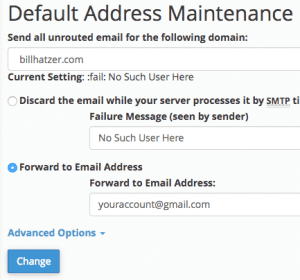 forward email address to