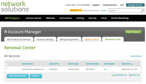 domain still in account