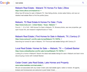 mabank real estate - google