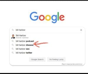 Bill Hartzer disease