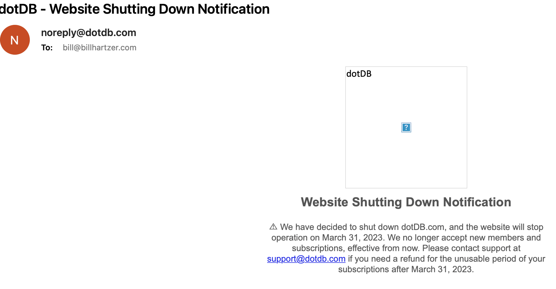 dotdB email
