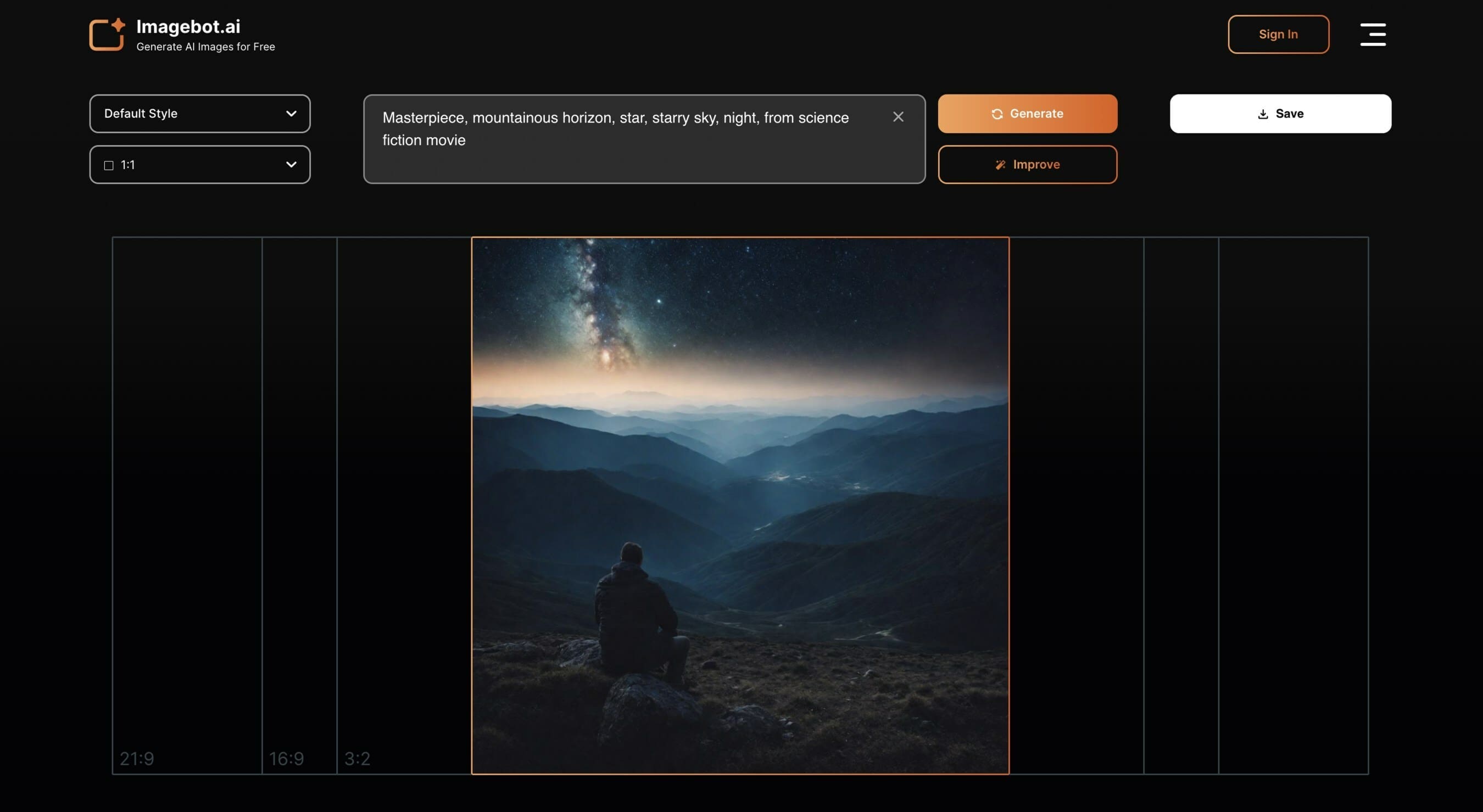ImageBot - AI image editor