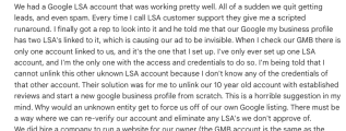 Google Local Service Ads Negative SEO