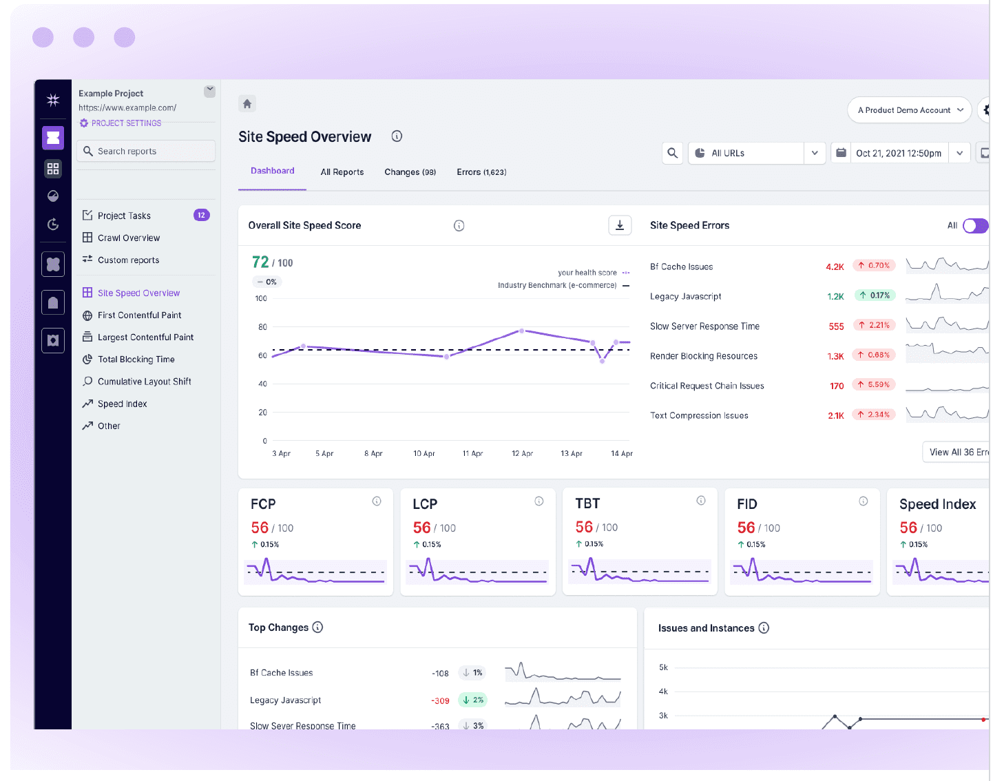 Lumar website intelligence platform