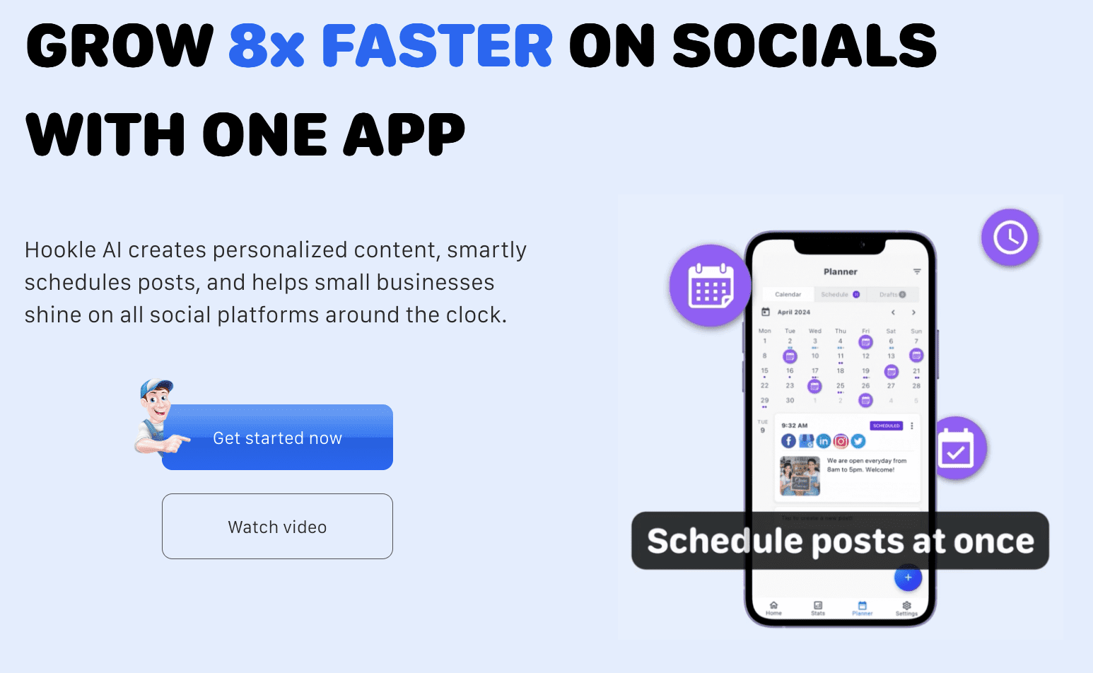Hookle, a leader in innovative social media marketing solutions for small businesses, today unveiled its latest breakthrough: Smart Scheduling