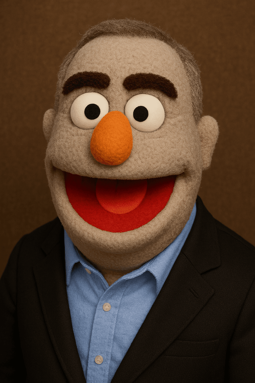 Bill Hartzer as a Muppet