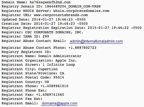 nonsensical-apple-domain