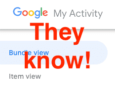 Google My Activity