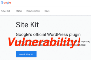 Site Kit by Google vulnerability