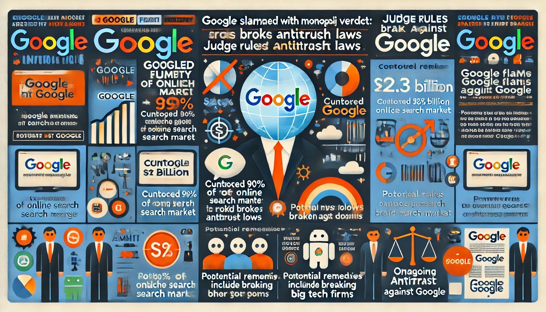 Google Slammed with Monopoly Verdict: Judge Rules Search Giant Broke Antitrust Laws